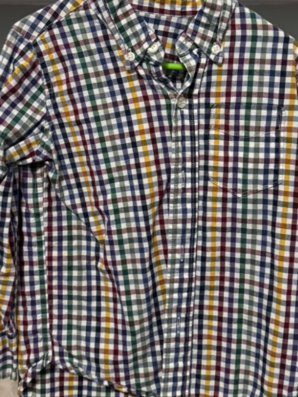 Boys size 4/5 long sleeve button up shirt